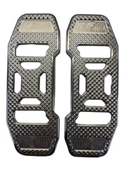 SBC Performance Pro Series Floorboards for Harley Baggers — Aluminum/Raw