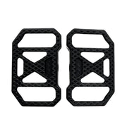 SBC Performance Pro Series Mini Boards/Passenger Boards for Softails with Mids — Black / Rear