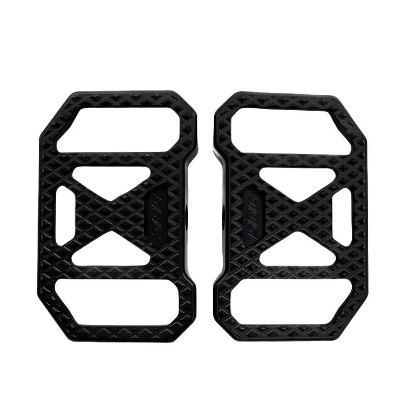 SBC Performance Pro Series Mini Boards/Passenger Boards for Softails with Mids — Black / Rear