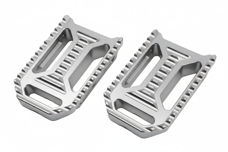 SBC Performance Race Series Passenger Peg For Harley-Davidson Softails — Aluminum/Raw / Rear