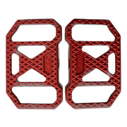 SBC Performance Pro Series Mini Boards/Passenger Boards for Softails with Mids — Red / Rear
