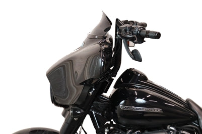 Tab Performance Folsom Prison Handlebars | Street/Electra Glide/Tri-Glide - 2009-Up Tri Glide Ultra, Black, 12" SG-FOLSOM-BARS-2009-UP-BLACK-12