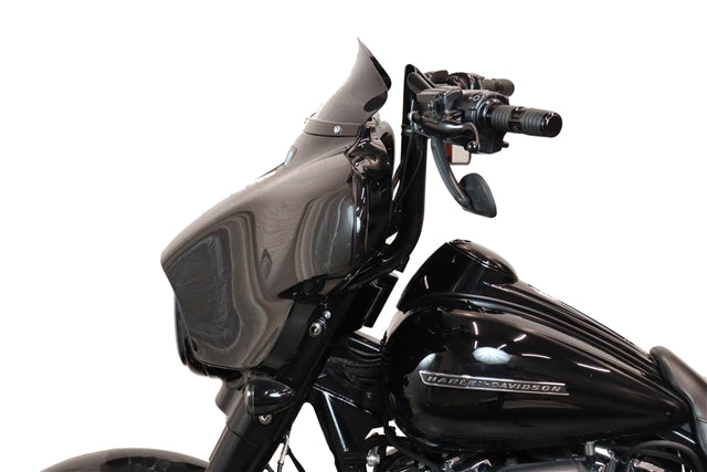 Tab Performance Folsom Prison Handlebars | Street/Electra Glide/Tri-Glide - 1995-2024 Electra/Ultra Glide 1995-2023 Street Glide, Black, 14" SG-FOLSOM-BARS-1995-2024-BLACK-14