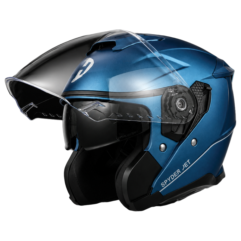 Daytona Spyder Jet- Dull Blue D.O.T. & ECE approved 2XL