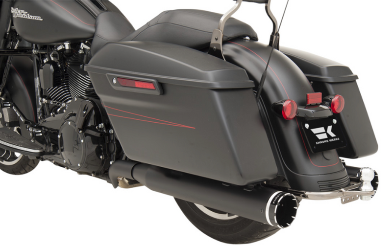 Khrome Werks Dominator 2-Into-2 Exhaust System - 200830 For Harley Touring 2009-2016