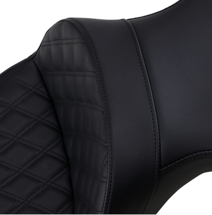 (OPEN BOX)  SADDLEMEN 0802-1298 818-31-029LS Lattice Stitch Explorer Seat - LS - FXBR/S '18-'23