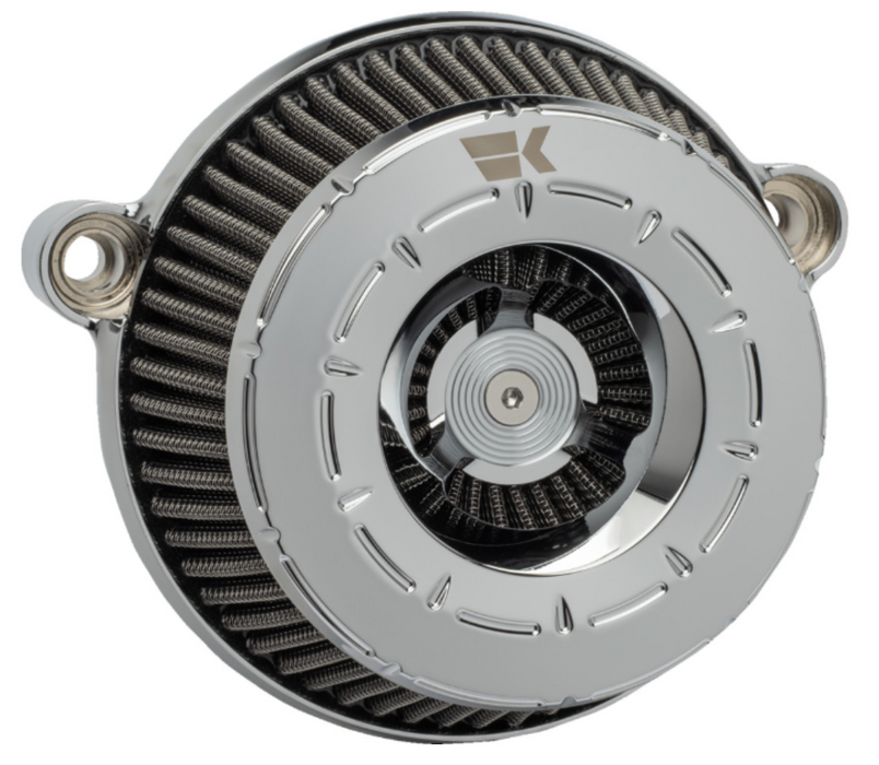 KHROME WERKS 1010-3169 250215 Instigator Air Cleaner - Tracer - Chrome - Twin Cam