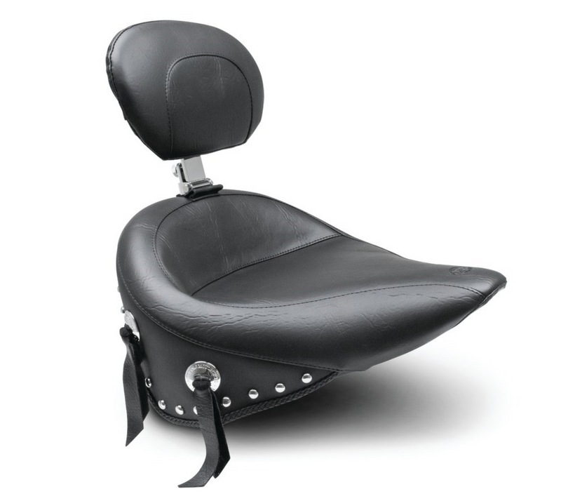 Mustang Wide Seat - 79485 For Harley Softail 2005-2017
