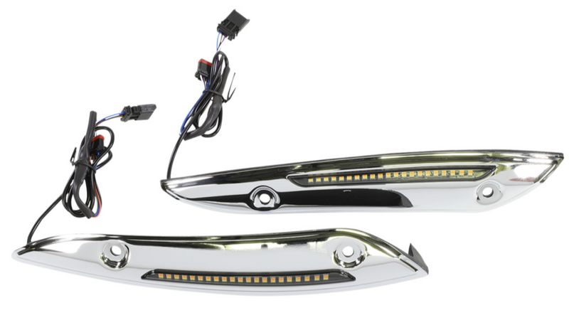 (OPEN BOX) Custom Dynamics Windshield Trim - CD-RG-WT-AW2-C For Harley Road Glide 2015-2025