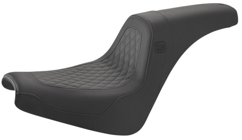 (OPEN BOX) Saddlemen Speed Merchant Pro Series Seat - SM81830DB For Harley Softail 2018-2025