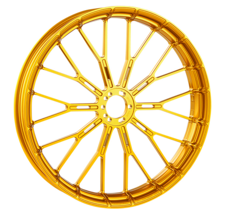 ARLEN NESS 0210-0360 71-547 Y-Spoke Rim - FRONT - Gold - 21"x3.50"