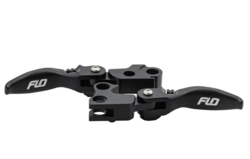 FLO MOTORSPORTS SHORTY MX LEVER SET BLACK  '15-UP SOFTAIL