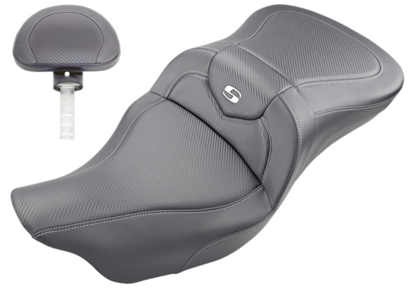 Saddlemen Roadsofa™ Seat - 808-07B-185TBR For Harley Touring 2008-2025