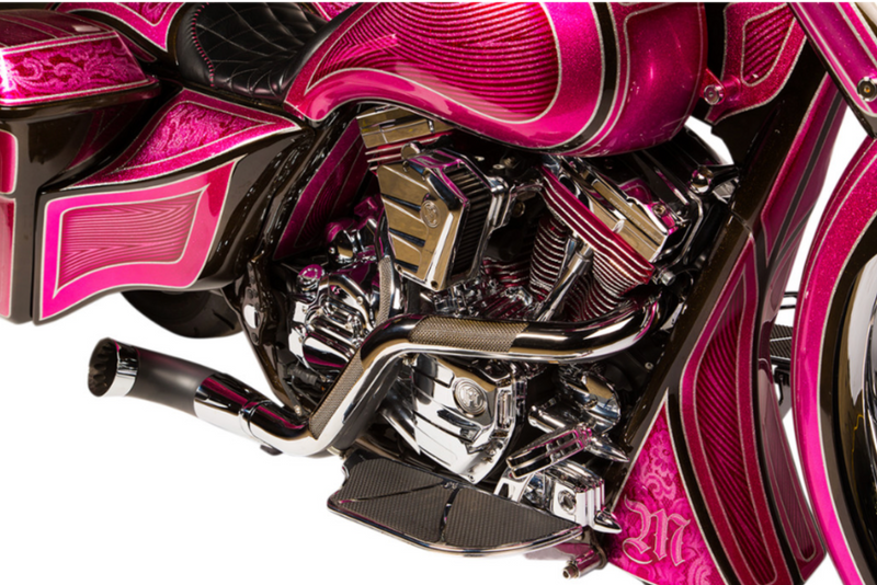 Trask Nasty Bastard 2-Into-1 Exhaust System - TM-5700CH For Harley Touring 1996-2016