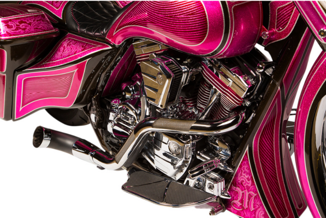 TRASK 1800-1949 TM-5700CH Nasty Bastard 2:1 Exhaust - Chrome - '97-'16 FL