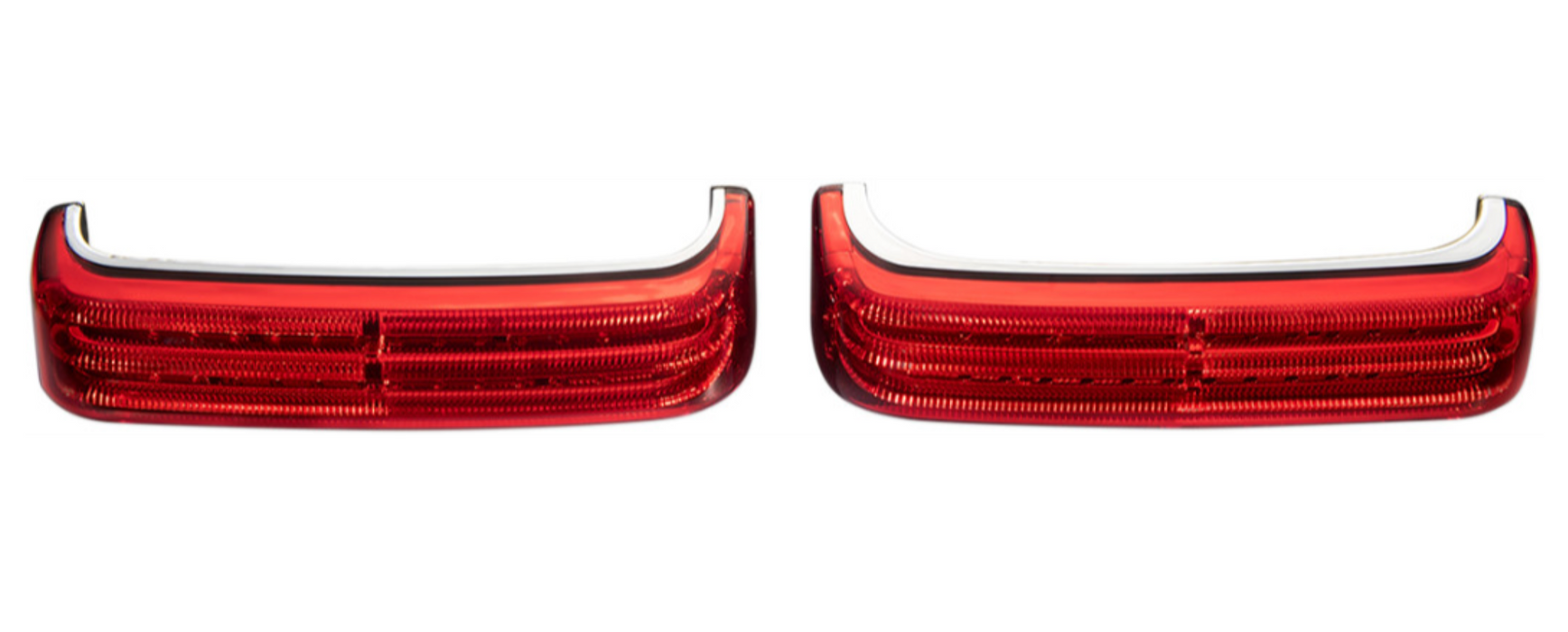 CUSTOM DYNAMICS 2040-2569 PB-SBSEQ-BCM-CR ProBEAM LED Sequential BAGZ  Saddlebag Lights - Sequential - Chrome/Red
