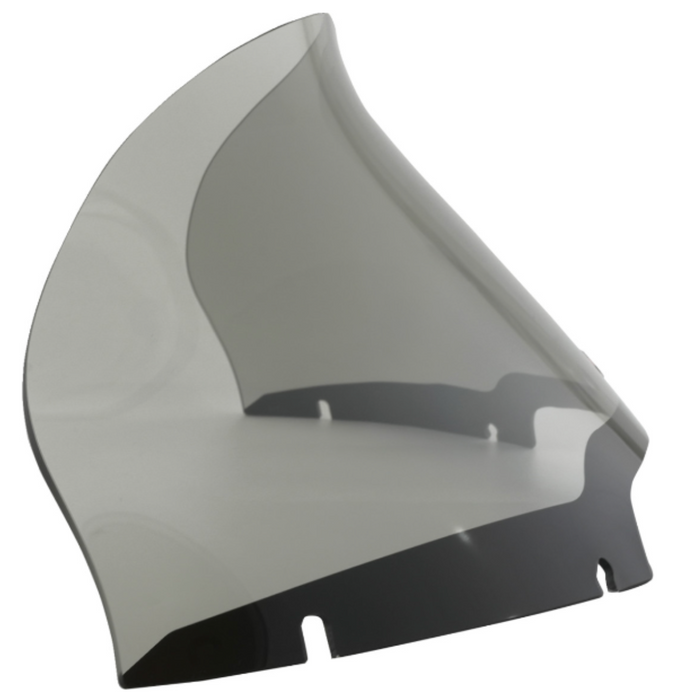 KLOCK WERKS 2310-0752 KWW-01-0622-T Pro Touring Flare Windshield  - Tinted - 10" - FLTR