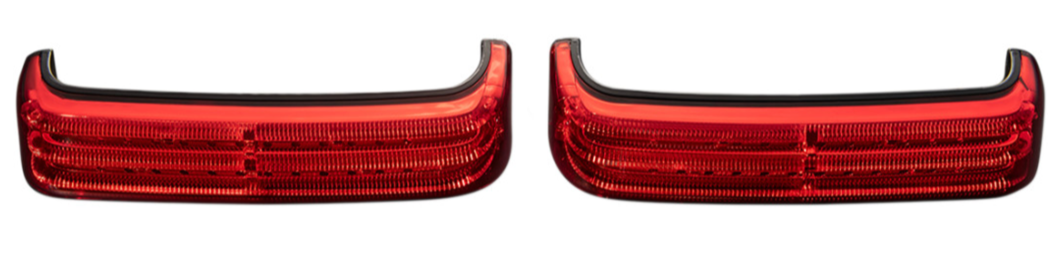 CUSTOM DYNAMICS 2040-2567 PB-SBSEQ-BCM-BR ProBEAM LED Sequential BAGZ Saddlebag LED Lights - Sequential - Black/Red