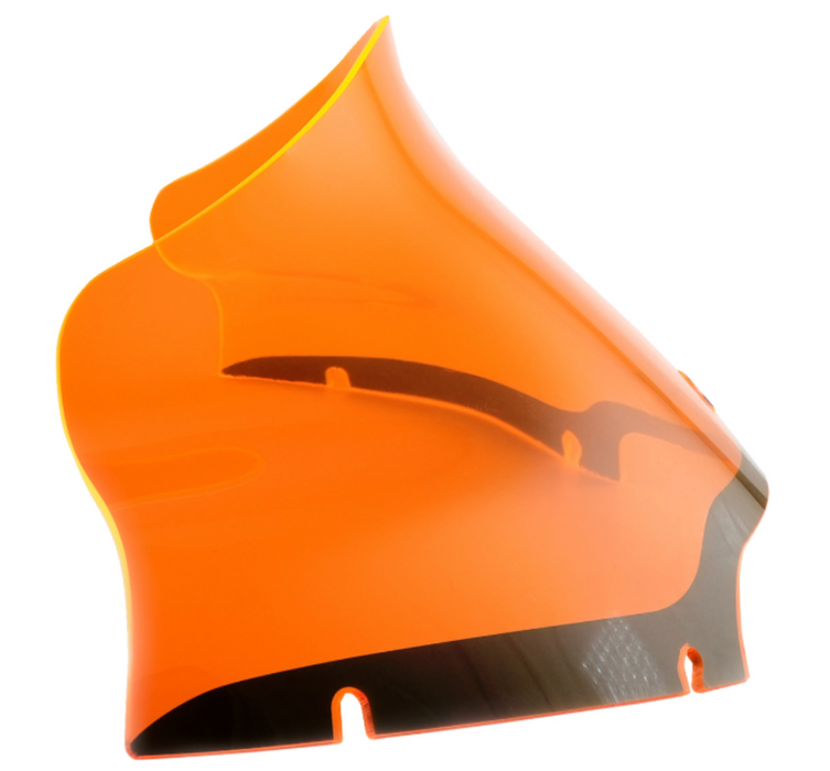 KLOCK WERKS 2310-0728 KWW-01-0633 Kolor Flare Windshield - 9" - Orange Ice - FLTR