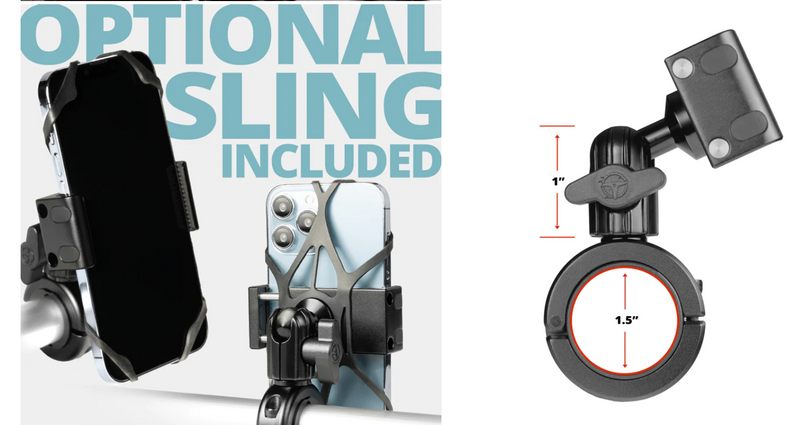 TACKFORM MOUNT FOR 1.5" HANDLEBARS | SHORT REACH