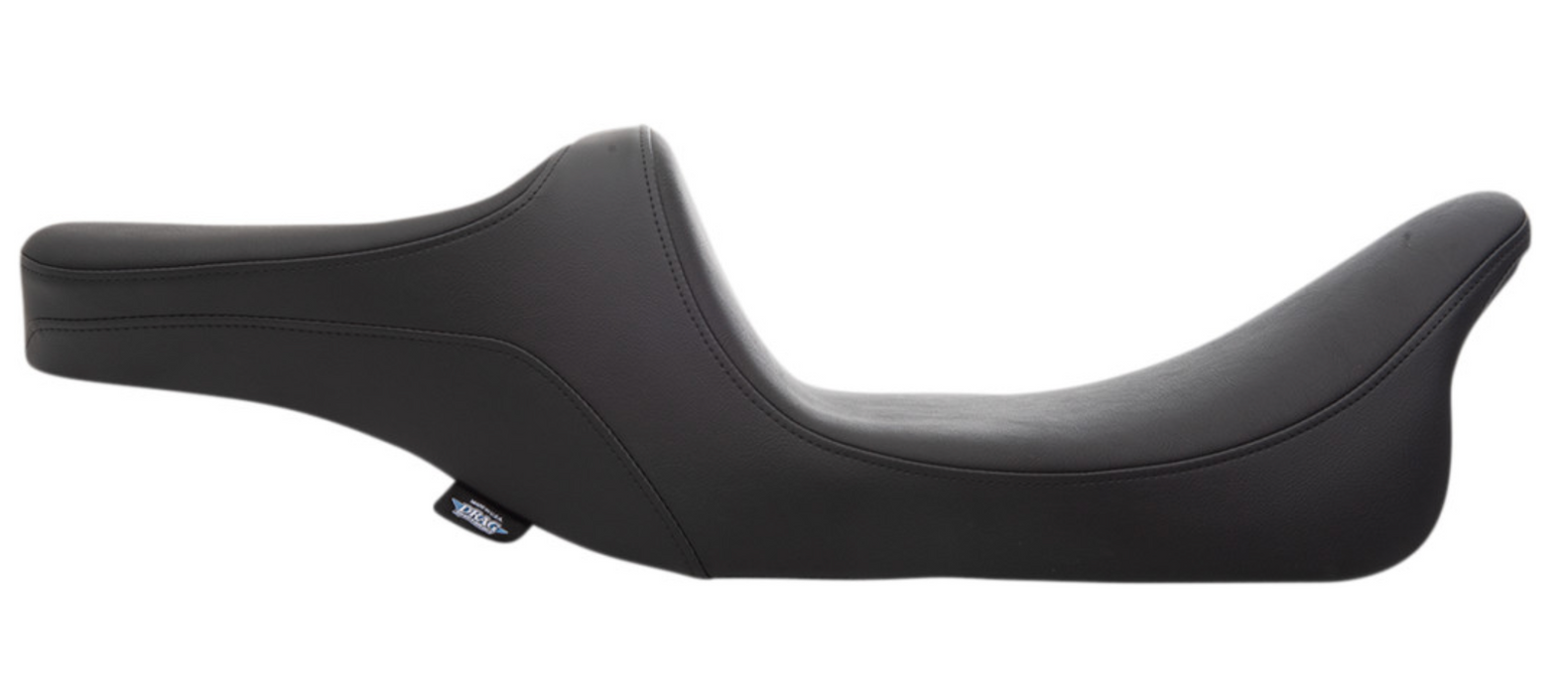 DRAG SPECIALTIES 0801-1307 Predator III 2-Up Seat - Smooth - Black - FL '99-'07