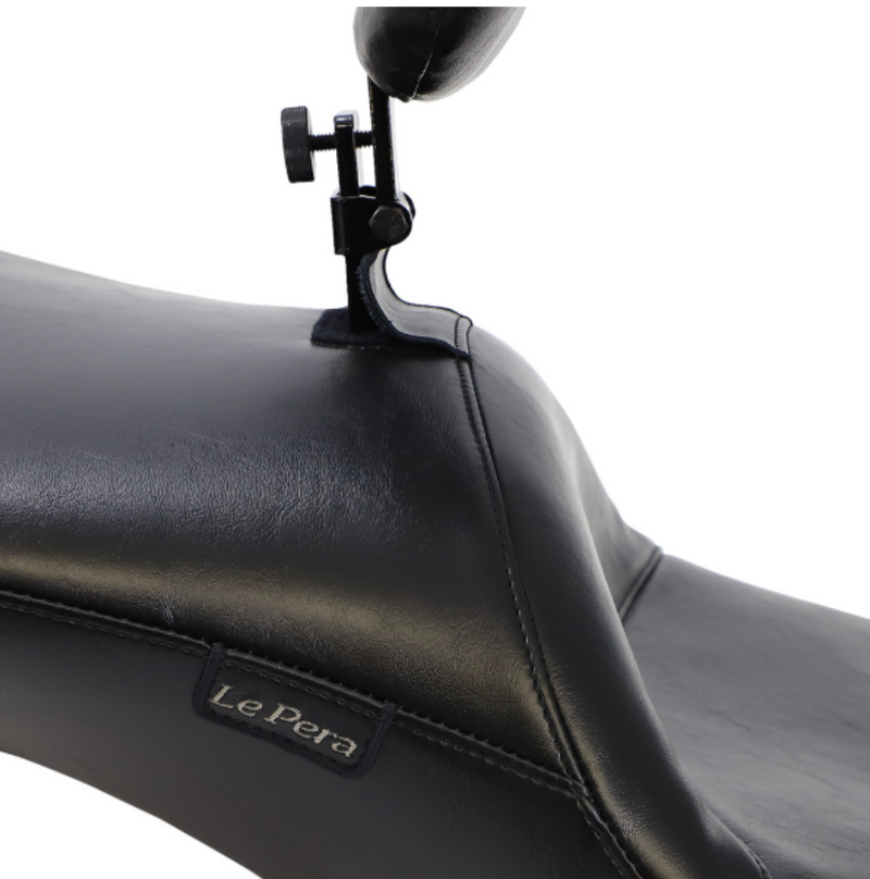 LePera Daddy Long Legs Seat - LK-957DLBRS For Harley Touring 2008-2023