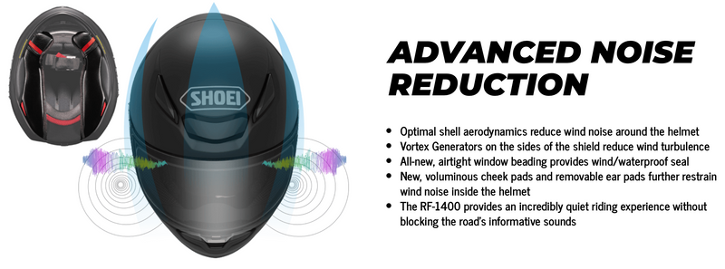 SHOEI RF-1400 — SpazCycle