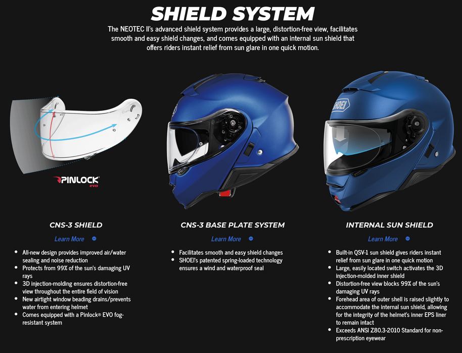 SHOEI NEOTEC II — SpazCycle SHOEI NEOTEC II — SpazCycle