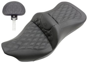 Saddlemen Roadsofa™ Seat - 808-07B-182BR For Harley Touring 2008-2025