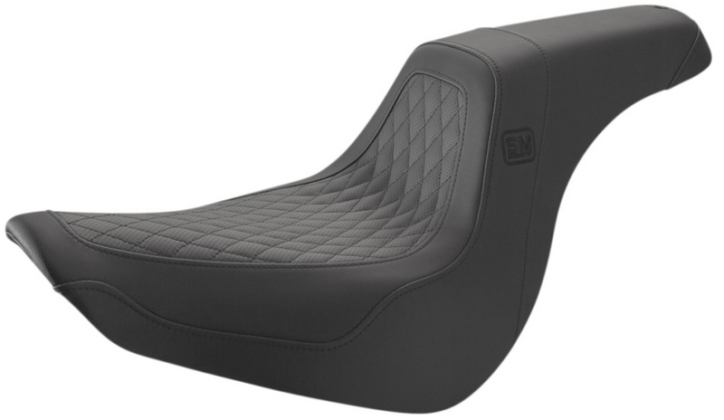 (OPEN BOX) Saddlemen Speed Merchant Pro Series Seat - SM81829DB For Harley Softail 2018-2025