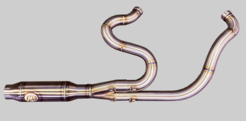 Horsepower Inc.  Bagger Twin Cam, Shorty Stainless Exhaust - '09-'16