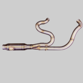 Horsepower Inc.  Bagger Twin Cam, Shorty Stainless Exhaust - '09-'16