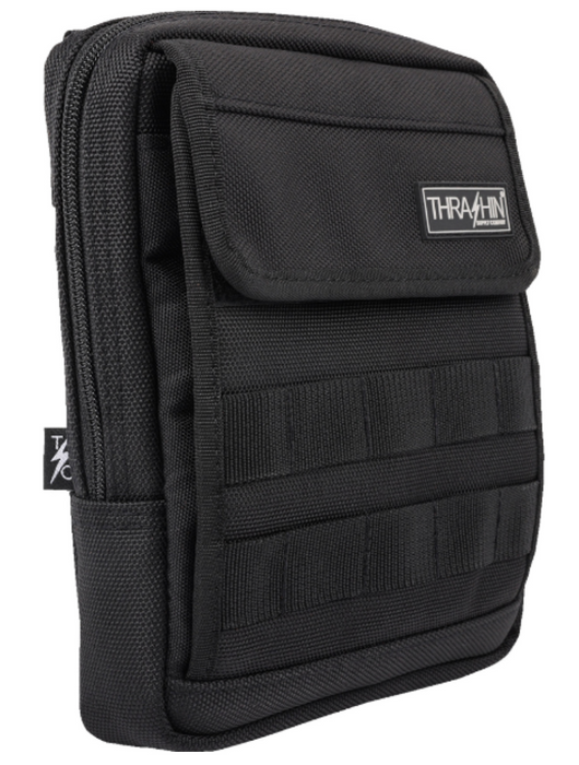 THRASHIN SUPPLY CO. 3510-0180 THB-0020 Slim Handlebar Bag - Black