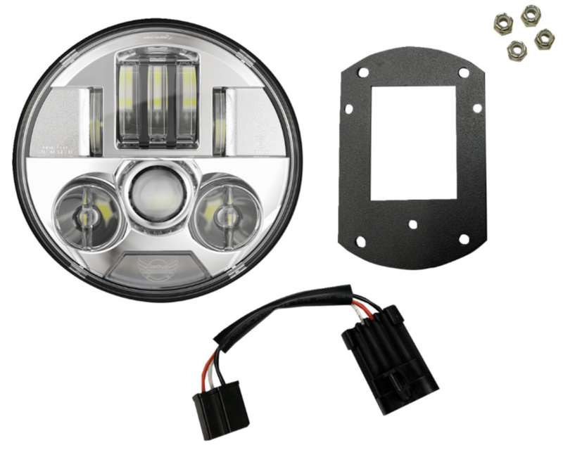 Custom Dynamics ProBEAM® Headlight - PB-LRST-c For Harley Motorcycles 2020-2026