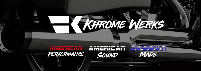 Khrome Werks HP-Plus® Muffler - 202835 For Harley Touring 2017-2026