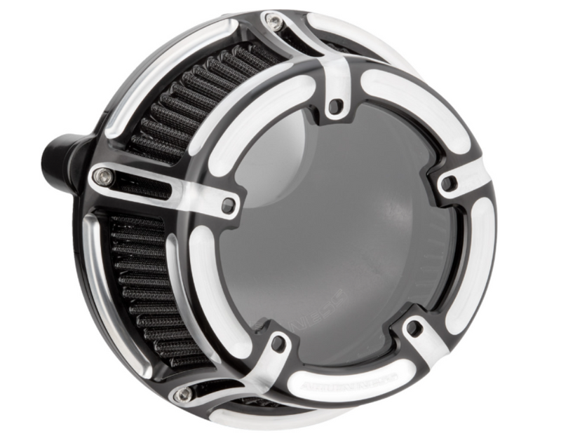 Arlen Ness Method™ Clear Cover Air Cleaner - 600-237 For Harley Road Glide / Touring / Softail / Street Glide 2023-2026
