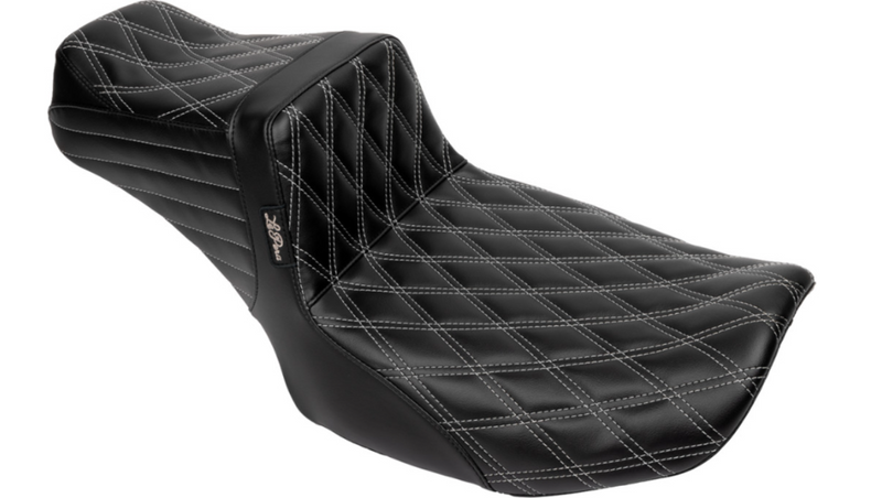 LePera Tailwhip Daddy Long Legs Seat - LV-587DLDD-GY01 For Harley Touring 2023-2026