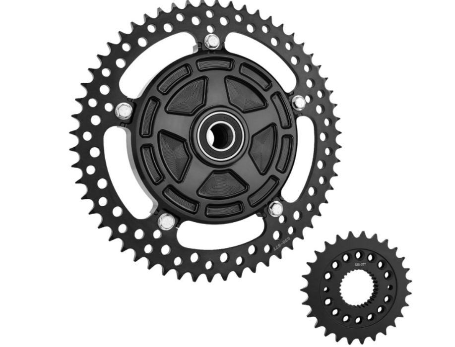 ARLEN NESS 1210-2803 300-203 Chain Drive Conversion Kit Chain Drive Kit - 57 Tooth - Black/Natural