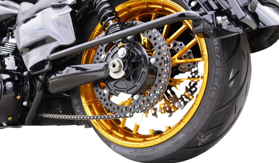 ARLEN NESS 1210-2803 300-203 Chain Drive Conversion Kit Chain Drive Kit - 57 Tooth - Black/Natural