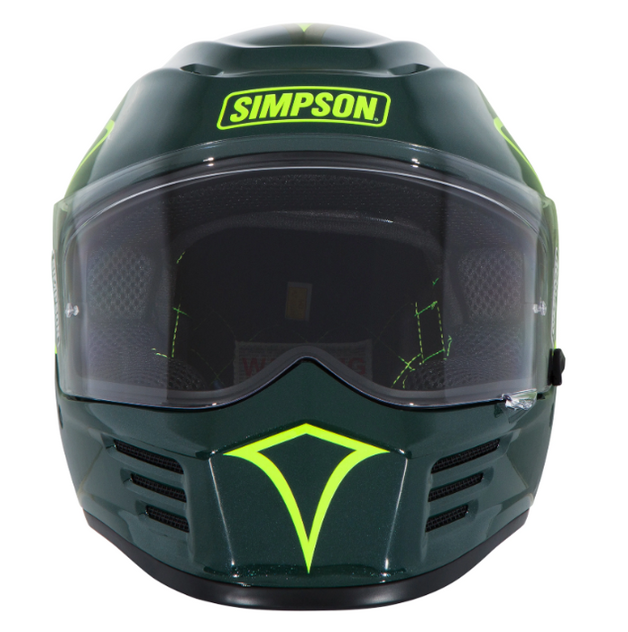 bandit style motorcycle helmet Simpson Speed Bandit Helmet