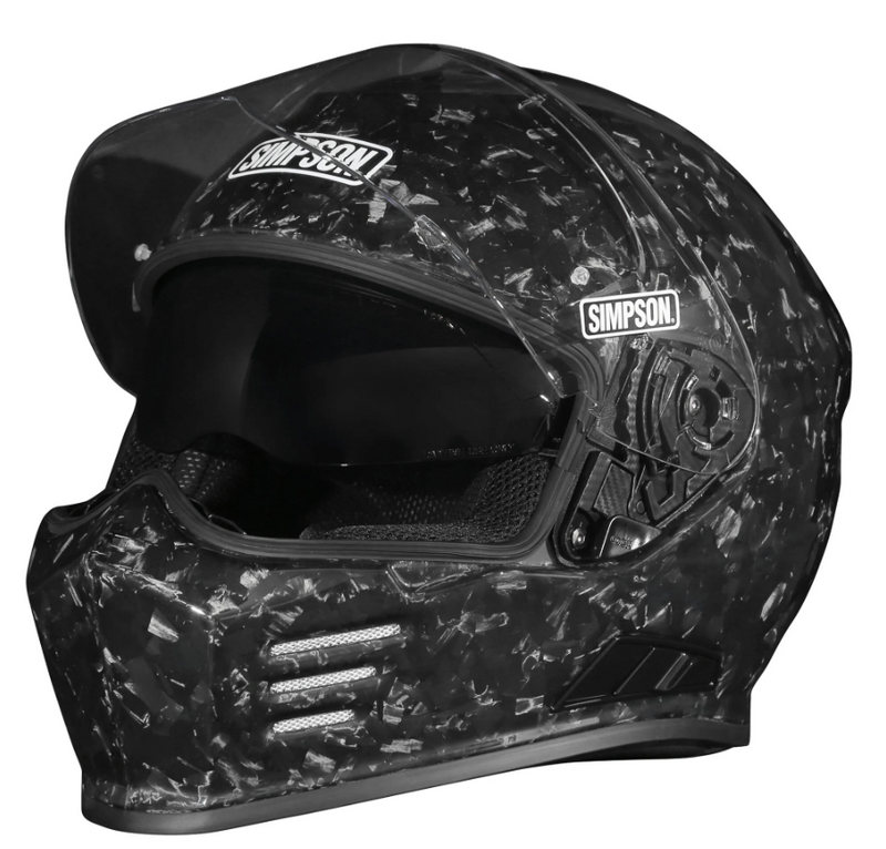Simpson Motorcycle GBDFC2X - Ghost Bandit Helmet - Forged Carbon