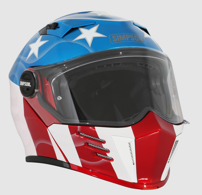 Simpson Motorcycle M59GLORYSM - Mod Bandit Helmet - Future Glory
