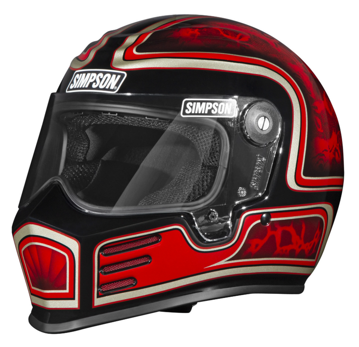SIMPSON MOTORCYCLE OUTLAW BANDIT 3 HELMET