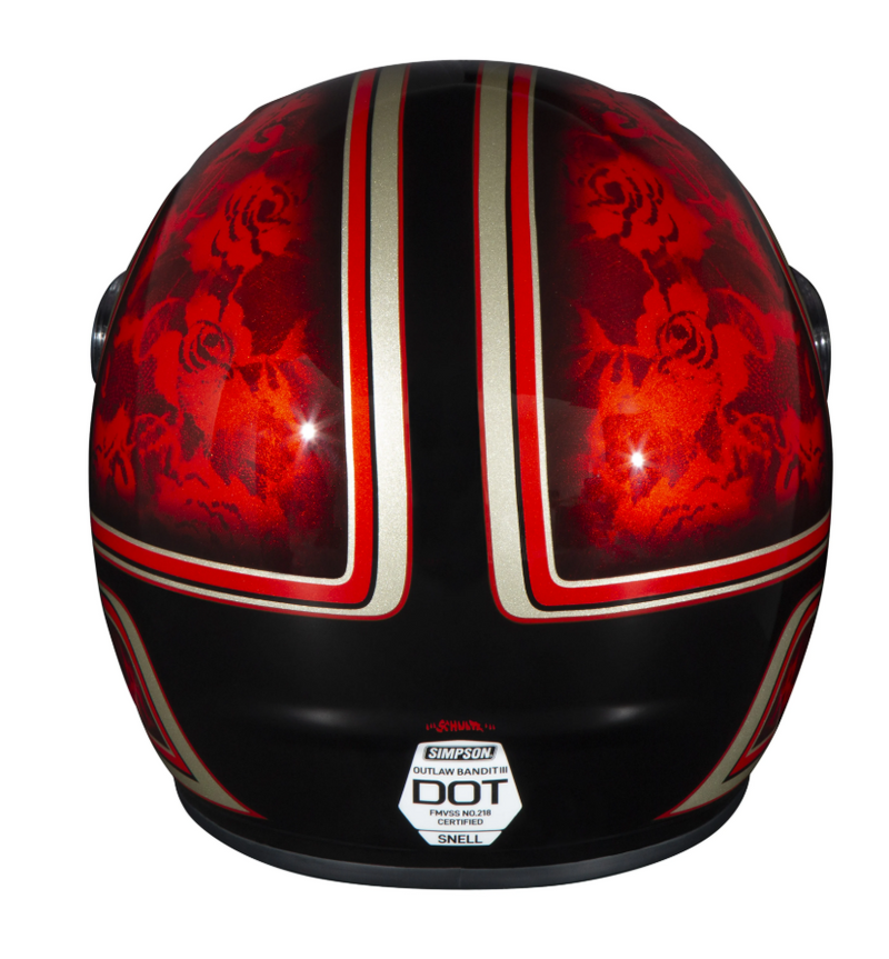 SIMPSON MOTORCYCLE OUTLAW BANDIT 3 HELMET — SpazCycle