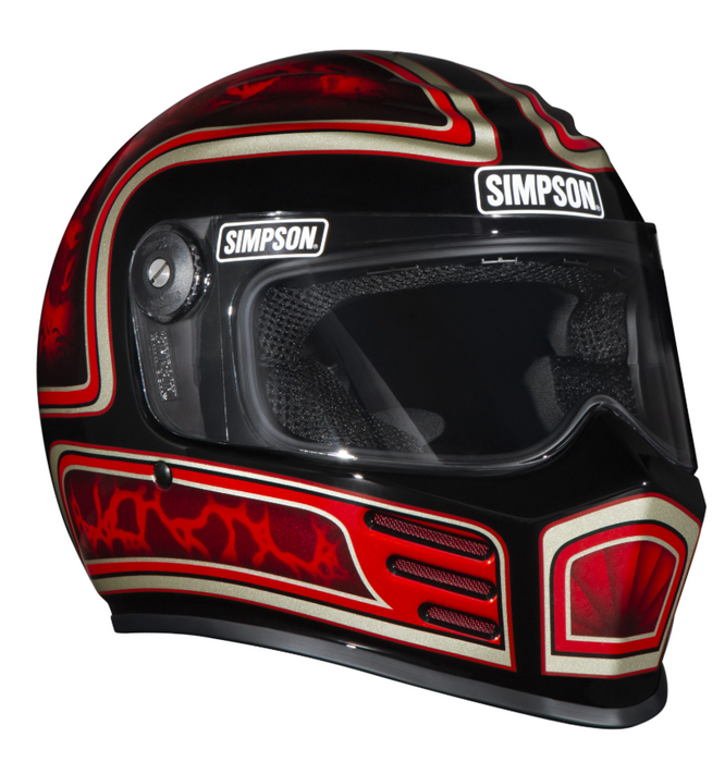 SIMPSON MOTORCYCLE OUTLAW BANDIT 3 HELMET