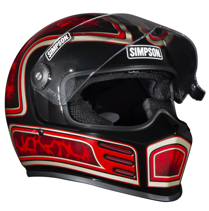 SIMPSON MOTORCYCLE OUTLAW BANDIT 3 HELMET