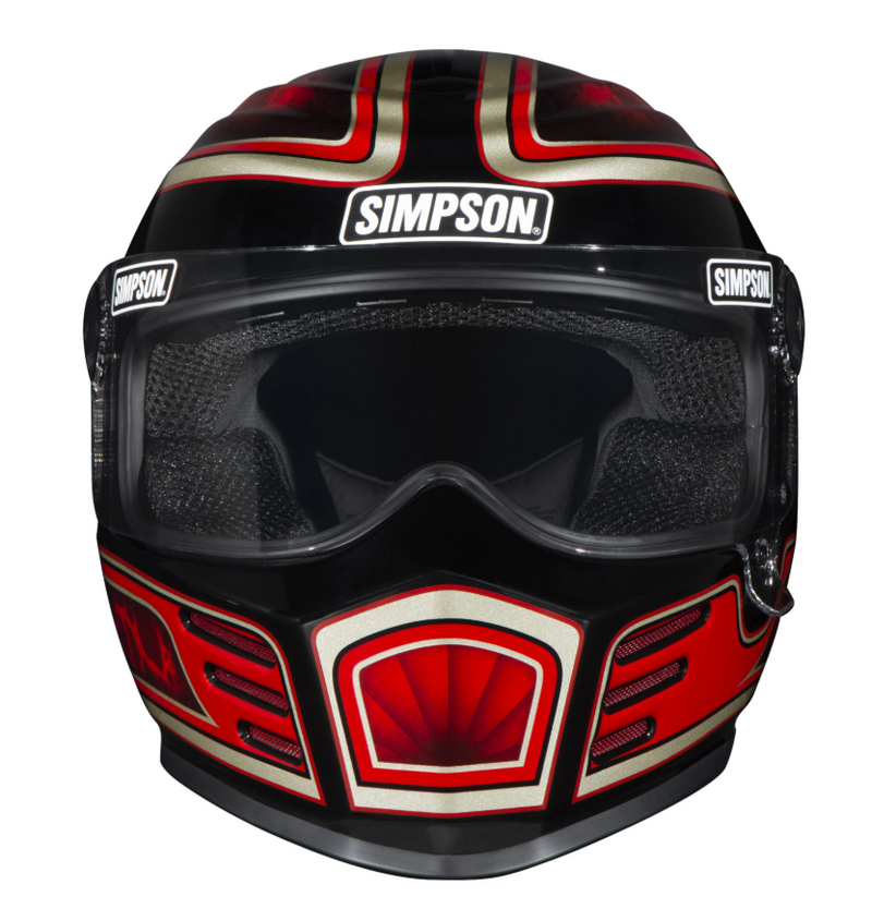 SIMPSON MOTORCYCLE OUTLAW BANDIT 3 HELMET — SpazCycle