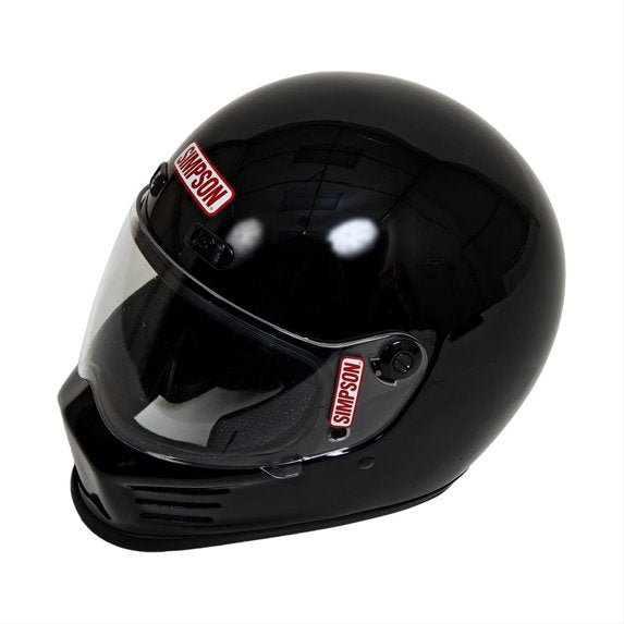 Simpson Helmets MSB15XX2 Street Bandit Helmet Black XX Large