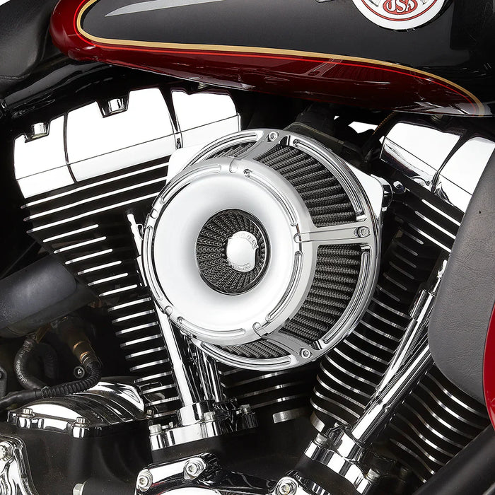 ARLEN NESS 1010-2085 18-914 Inverted Series Air Cleaner Kit — Slot Track - Chrome