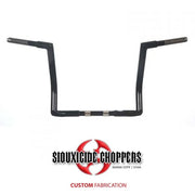 Street Glide Handle Bars Black & Chrome